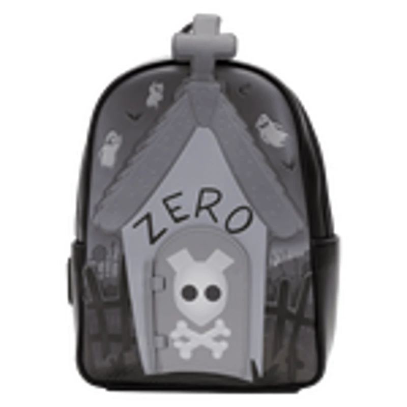 LOUNGEFLY DISNEY NIGHTMARE BEFORE CHRISTMAS ZERO MINI BACKPACK