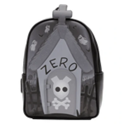 LOUNGEFLY DISNEY NIGHTMARE BEFORE CHRISTMAS ZERO MINI BACKPACK