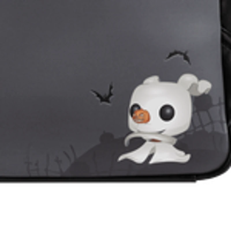 LOUNGEFLY DISNEY NIGHTMARE BEFORE CHRISTMAS ZERO MINI BACKPACK