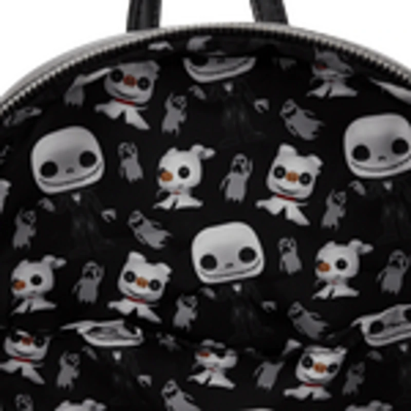 LOUNGEFLY DISNEY NIGHTMARE BEFORE CHRISTMAS ZERO MINI BACKPACK
