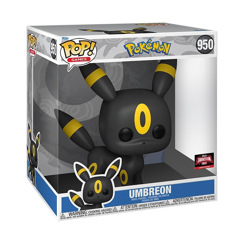 Funko Pop! Games: Pokemon - Jumbo 10" Umbreon #950 [2024 TargetCon Exclusive] *PREORDER*