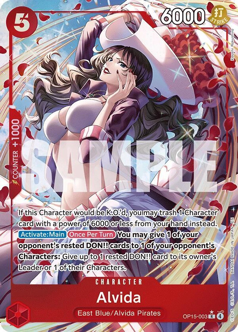 One Piece TCG - Alvida (Alternate Art) - Adventure on Kami's Island (OP15-EB04) PRESALE