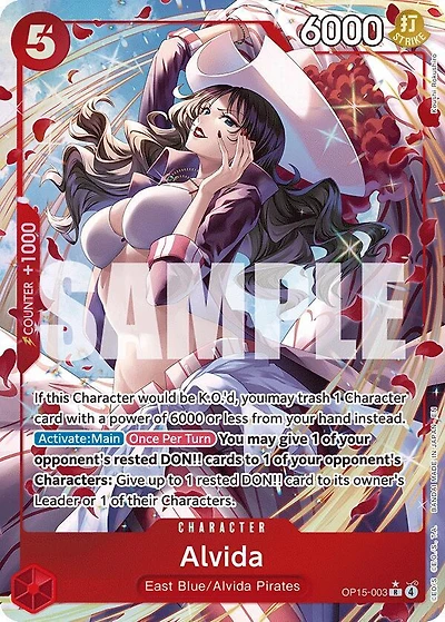 One Piece TCG - Alvida (Alternate Art) - Adventure on Kami's Island (OP15-EB04) PRESALE