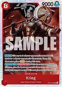 One Piece TCG - Krieg (OP15-008) - Adventure on Kami's Island (OP15-EB04) PRESALE