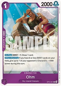 One Piece TCG - Ohm - Adventure on Kami's Island (OP15-EB04) PRESALE