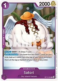One Piece TCG - Satori - Adventure on Kami's Island (OP15-EB04) PRESALE