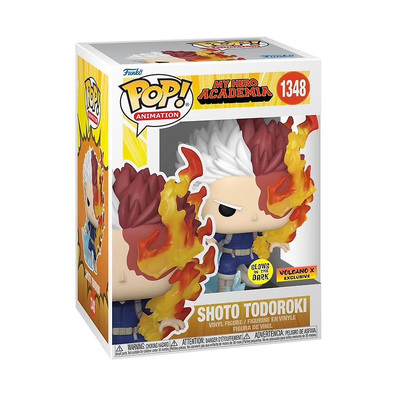Funko Pop! ANIMATION MY HERO ACADEMIA SHOTO TODOROKI GLOW [VOLCANO X EXCLUSIVE] GLOW *PREORDER*