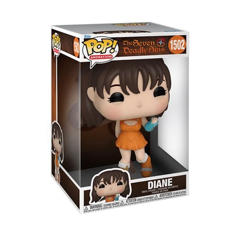 Funko Pop! Anime: Seven Deadly Sins - Meliodas / Zeldris Merlin Estarossa Jumbo 10" Diane with Gideon Hammer