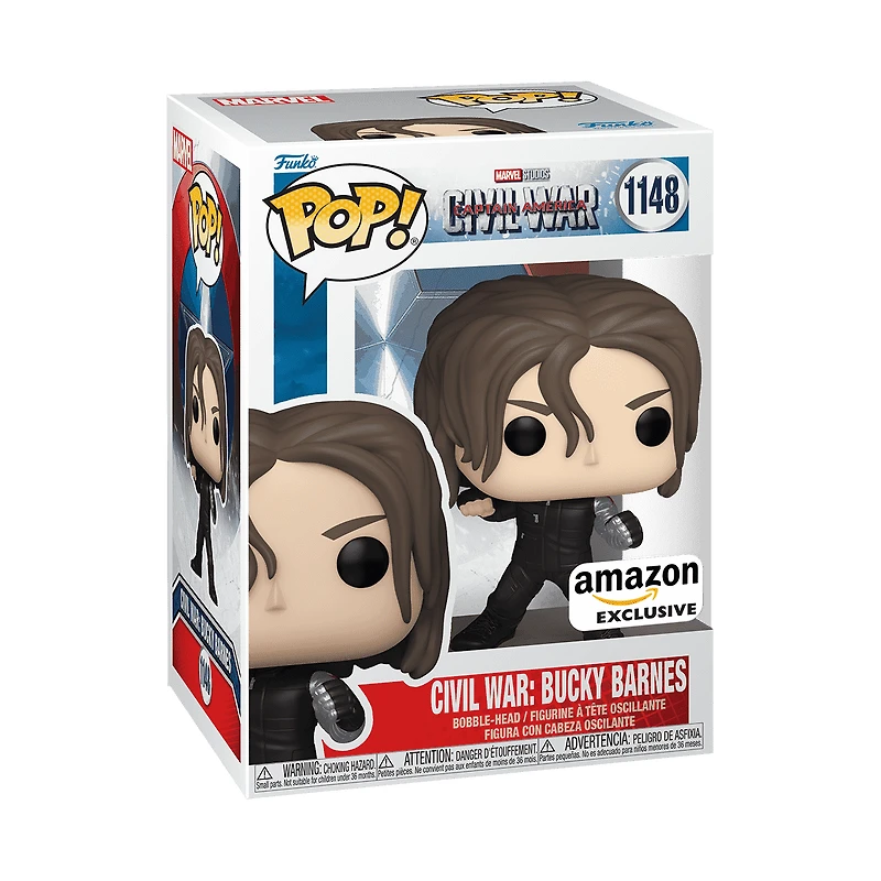 Funko Pop! MARVEL CIVIL WAR: BUCKY BARNES #1148 [AMAZON EXCLUSIVE]