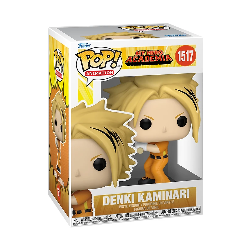 Funko Pop! Anime: My Hero Academia (Hero League Baseball) - Denki Kaminari #1517 / Eijiro Kirishima #1518 Mashirao Ojiro #1519 Kyoka Jiro #1520 *PREORDER*