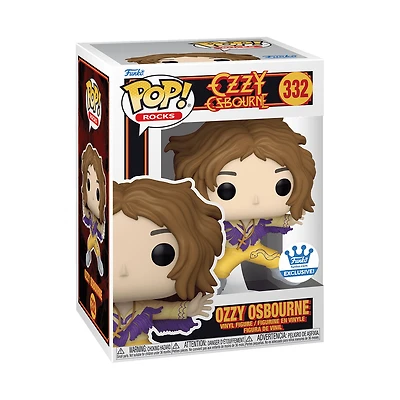 Funko Pop! ROCKS OZZY OSBOURNE IN PURPLE FRINGE OUTFIT #332 [ FUNKO SHOP] *PREORDER*