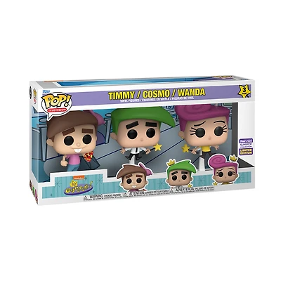 FUNKO POP! TELEVISION FAIRY ODDPARENTS 3-PACK [2023 SDCC SHARED EXCLUSIVE] *PREORDER*