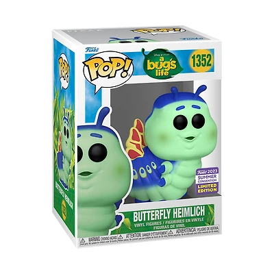 FUNKO POP! DISNEY A BUG'S LIFE BUTTERFLY HEIMLICH #1352 [2023 SDCC SHARED EXCLUSIVE]