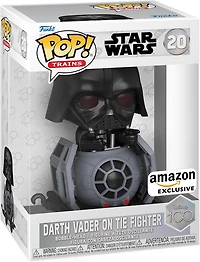 Funko Pop! Star Wars - Darth Vader On Tie Fighter #20 [Amazon Exclusive]