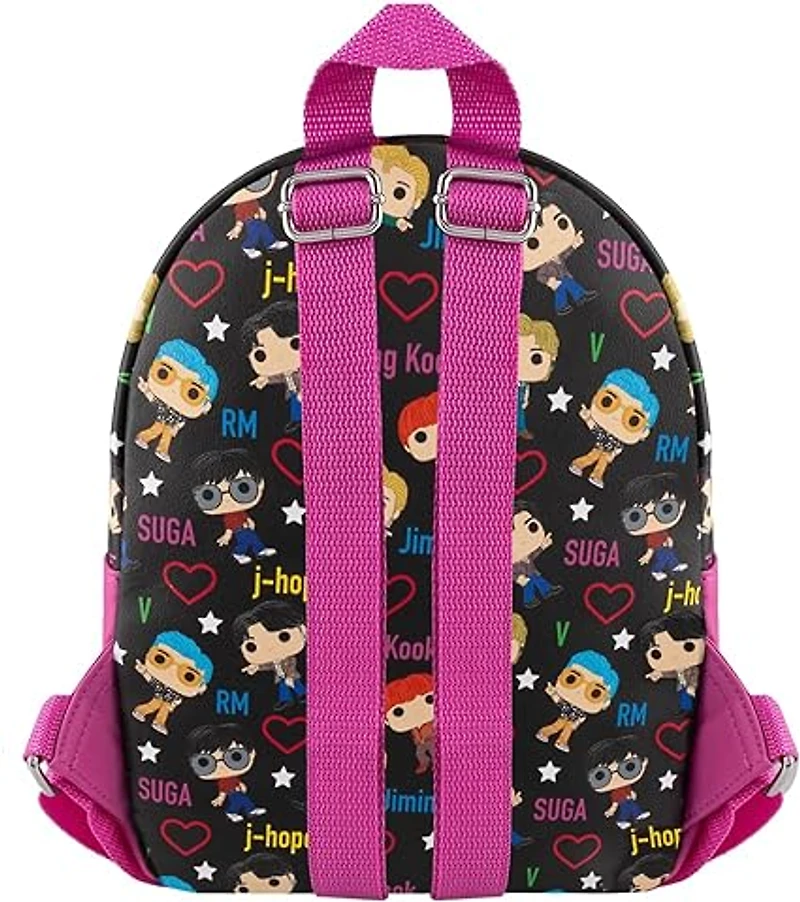 BTS Mini Backpack Band W/Hearts