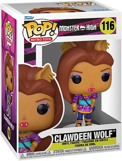 Funko Pop! Monster High - Clawdeen Wolf #116