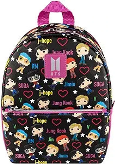 BTS Mini Backpack Band W/Hearts