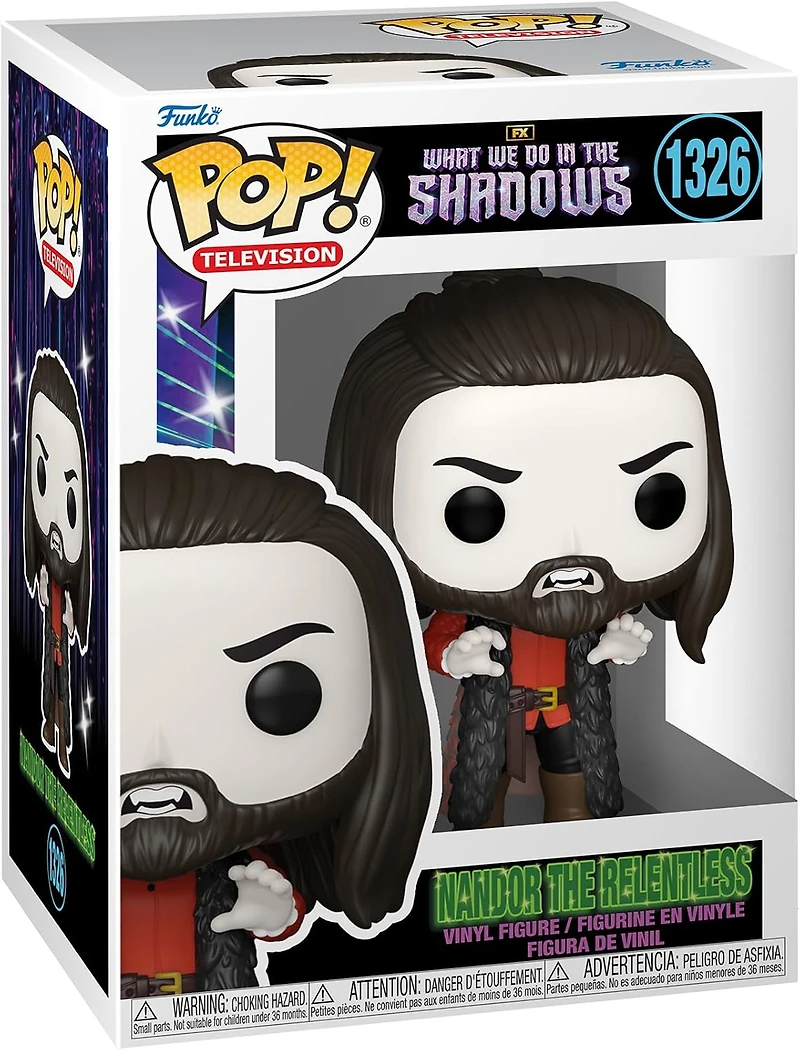 Funko Pop! Television: What We Do in The Shadows - Nandor the Relentless #1326