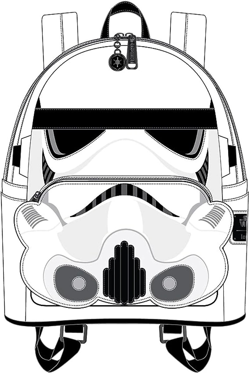 Loungefly: Star Wars - Stormtrooper Cosplay Mini Backpack