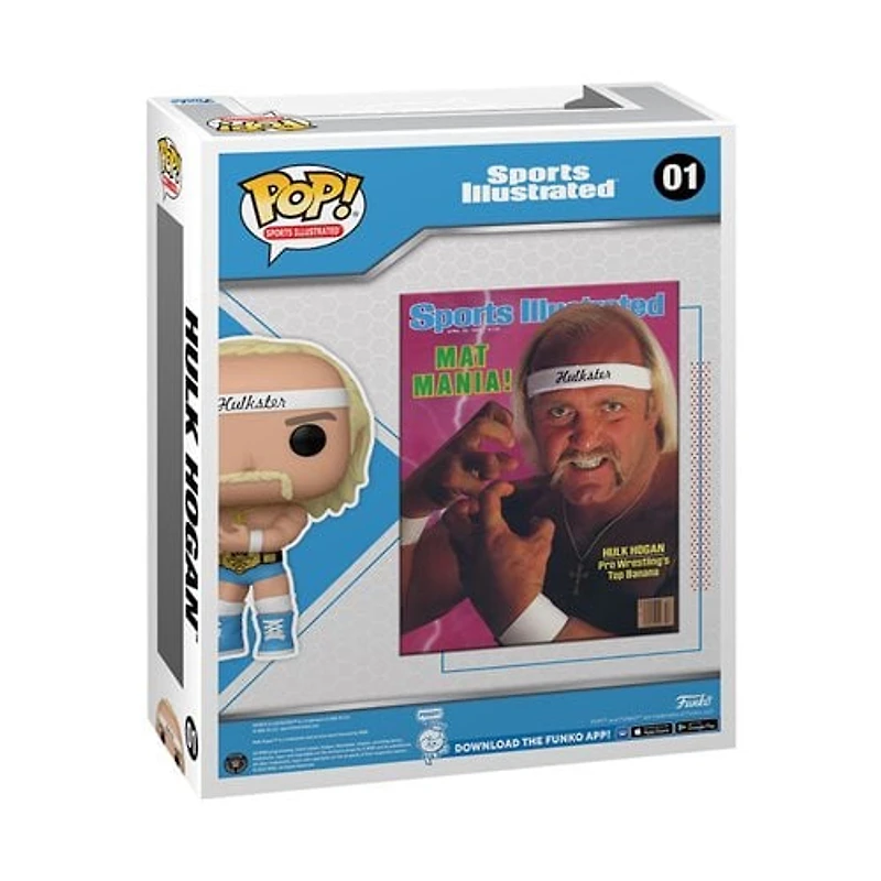 Funko Pop! Sports: WWE - Hulk Hogan (Sports Illustrated Cover) #01