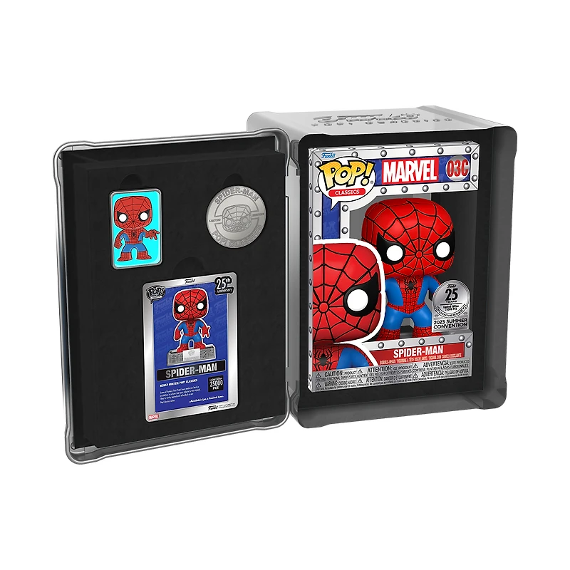 FUNKO POP! MARVEL CLASSICS SPIDER-MAN 25th ANNIVERSARY [2023 SDCC SHARED EXCLUSIVE] *PREORDER*