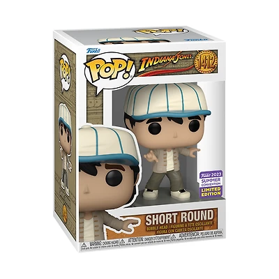 FUNKO POP! MOVIE INDIANA JONES SHORT ROUND #1412 [2023 SDCC SHARED EXCLUSIVE] *PREORDER*
