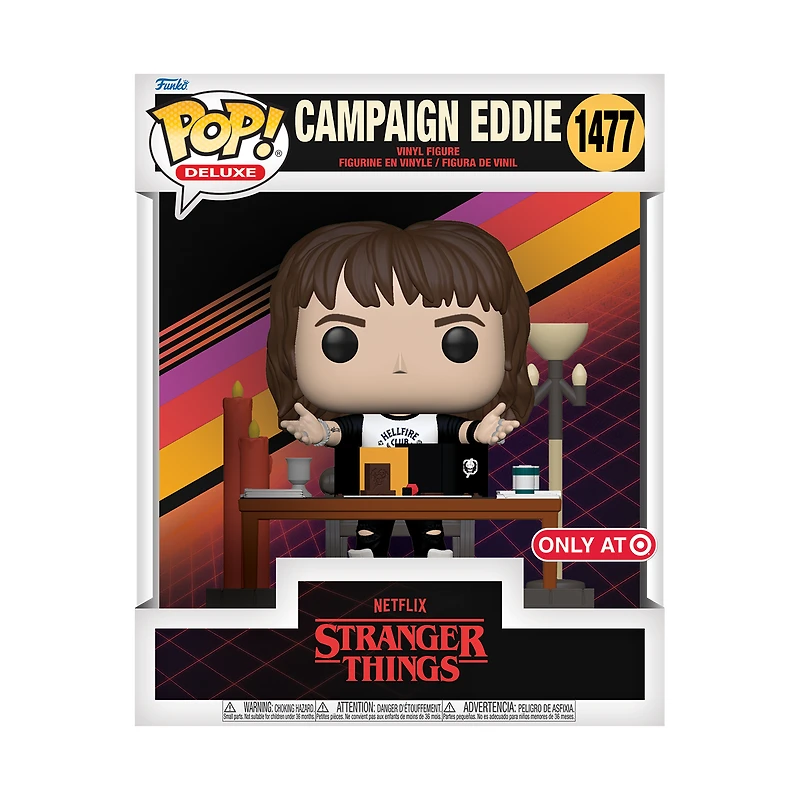 FUNKO POP! DELUXE CAMPAIGN EDDIE EXCLUSIVE #1477 (TARGET EXCL.) *PREORDER*