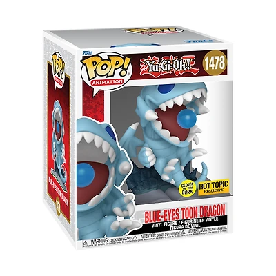 FUNKO POP! SUPER BLUE-EYES TOON DRAGON (GLOW) #1478 (HOT TOPIC EXCL.) *PREORDER*