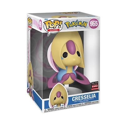Funko Pop! Games: Pokemon - Jumbo 10" Cresselia #965 [C2E2 Shared Entertainment Expo Exclusive]