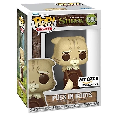 Funko Pop! Movies: Shrek - Puss In Boots (Sepia) #1596 [Amazon Exclusive]