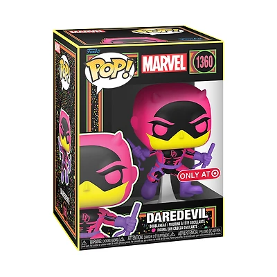 Funko Pop! Marvel - Daredevil (Black Light - Classic) #1360 [Target Exclusive] *PREORDER*
