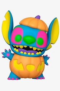 Funko POP! Disney: Lilo & Stitch - Pumpkin Stitch (Black Light) #1498 [Hot Topic Exclusive]