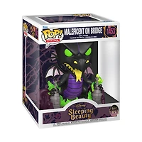Funko Pop! Disney Sleeping Beauty MALEFICENT ON BRIDGE #1453 - AURORA WITH OWL #1454 CANDLE #1455 MERRYWEATHER #1456 PRINCE PHILIP #1457- AS #1458