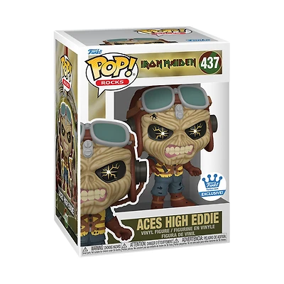 Funko Pop! Music: Iron Maiden - Aces High Eddie #437 [Funko Shop Exclusive]