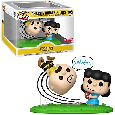 Funko Pop! Peanuts: Moment - Charlie Brown & Lucy #1682 [Target Exclusive] *PREORDER*