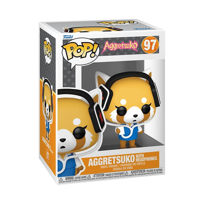 Funko Pop! Sanrio - Aggretsuko with Headphones #97