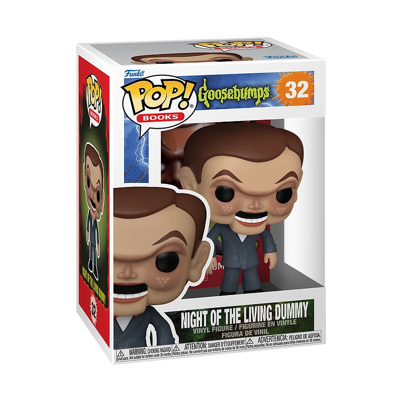 Funko Pop! Books: Goosebumps - Night Of The Living Dummy #32