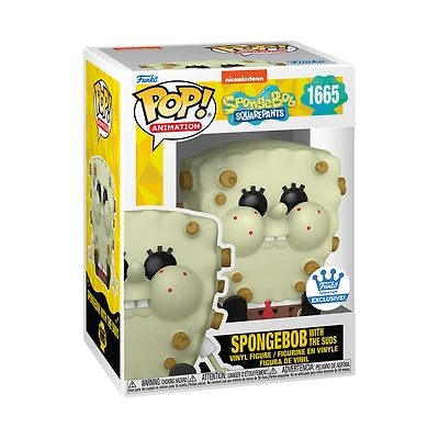 Funko Pop! Animation: Spongebob Squarepants - Spongebob with The Suds #1665 [Funko Shop Exclusive]