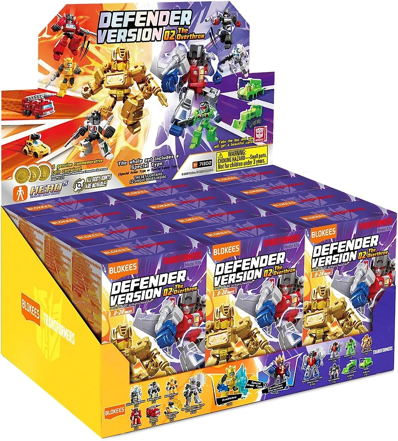 Blokees: Transformers - Galaxy Version Defender Wave 2 Blind Box