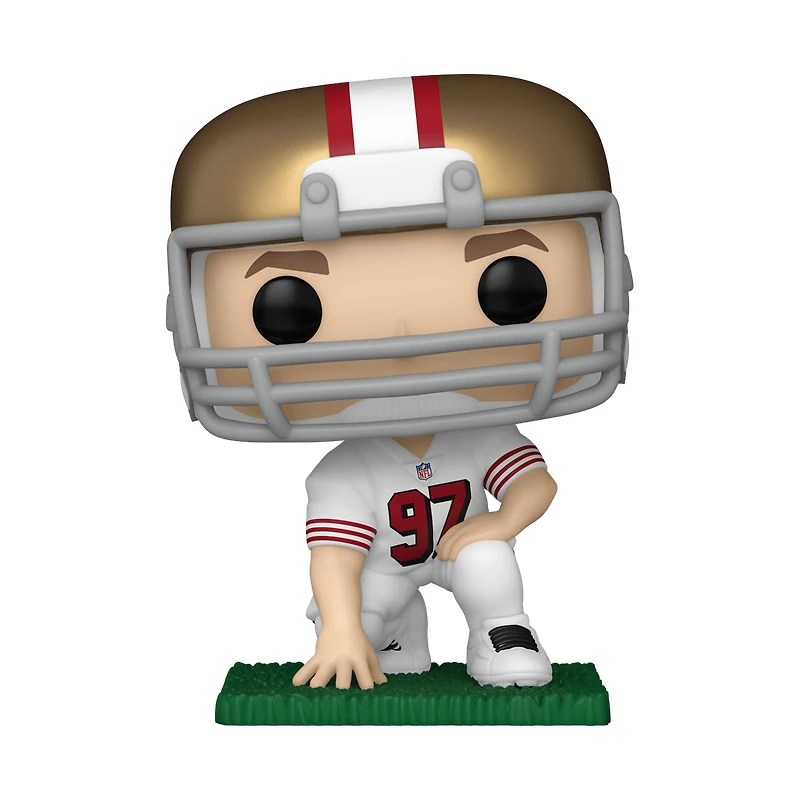 Funko Pop! Sports: NFL - Nick Bosa (White & Red Uniform) #258 [Fugitive Toys Exclusive]