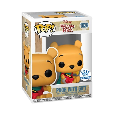 Funko Pop! Winnie The Pooh - Pooh with Gift #1529 [Funko Shop Exclusive]