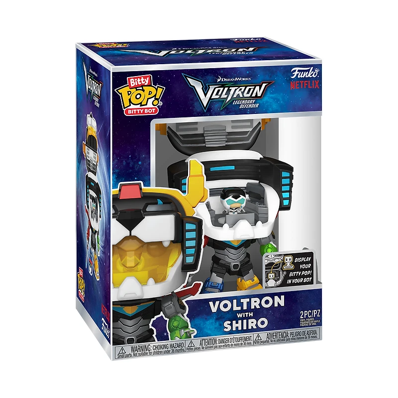 Funko Pop! Bitty Bot: Voltron - Voltron And Shiro #01 *PREORDER*