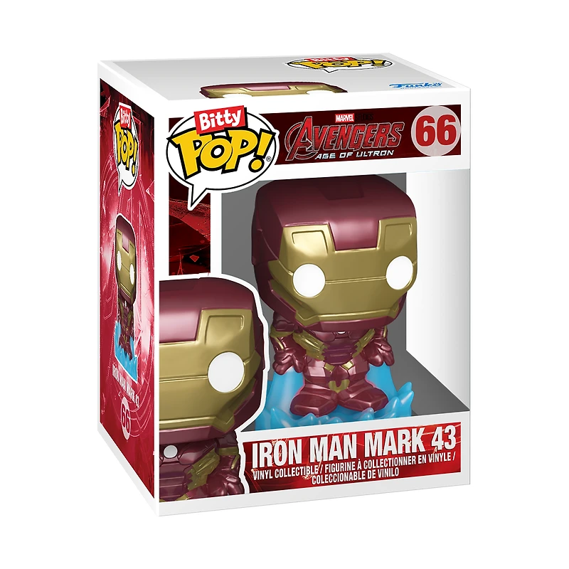 Funko Pop! Bitty Bot: Marvel - Hulkbuster And Iron Man #66