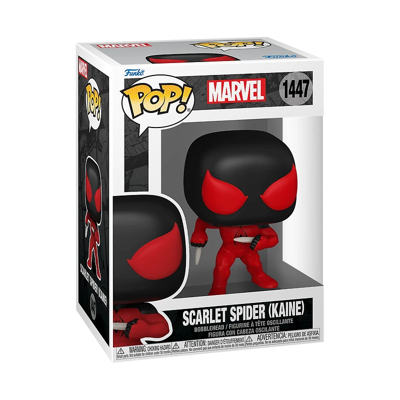 Funko Pop! Marvel: Spider-Man - Symbiote / Fear Itself Miles Morales Iron Spider Scarlet Kaine Chasm