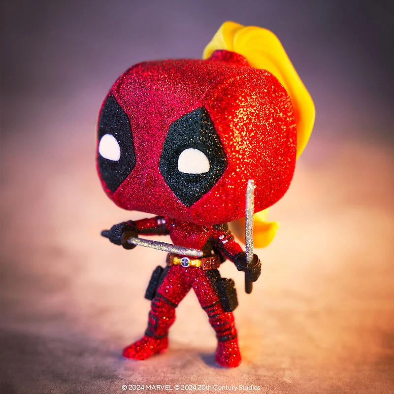 Funko Pop! Marvel: Deadpool & Wolverine - Ladypool (Diamond) #1404 [Funko Shop Exclusive]