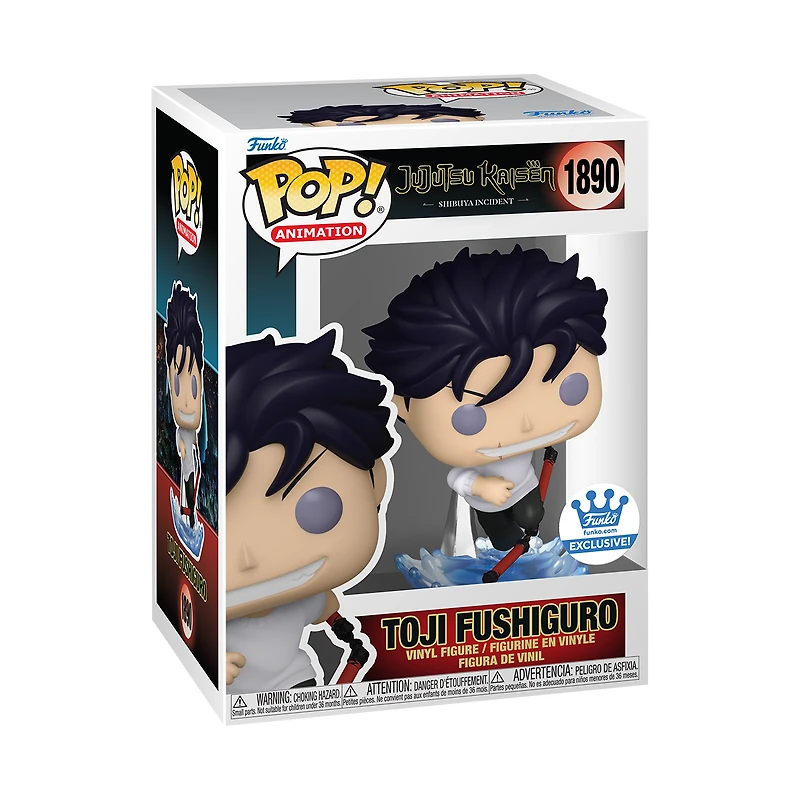 Funko Pop! Anime: Jujutsu Kasien - Toji Fushiguro (Possessed) #1890 [Funko Shop Exclusive]