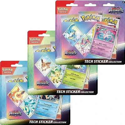 Pokemon TCG: Scarlet & Violet - Prismatic Evolutions Tech Sticker Collection