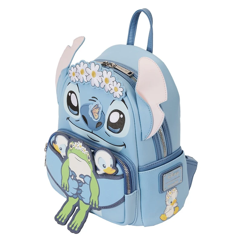 LOUNGEFLY DISNEY Lilo & Stitch Springtime Stitch Cosplay Mini-Backpack