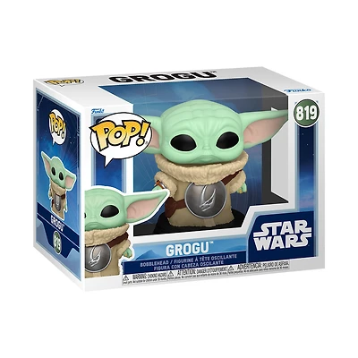 Funko Pop! Star Wars - Grogu with Mudhorn Chest Armor #819