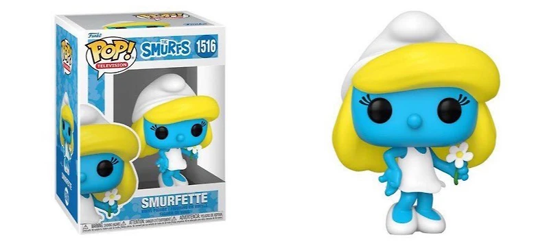 Funko Pop! The Smurfs - Smurfette #1516 Common + Chase